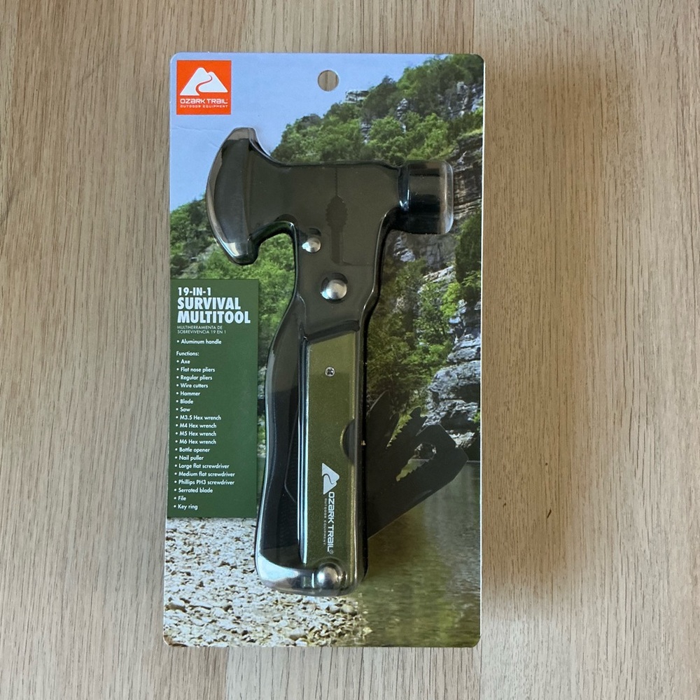 Ozark Trail Black Survival Multitool